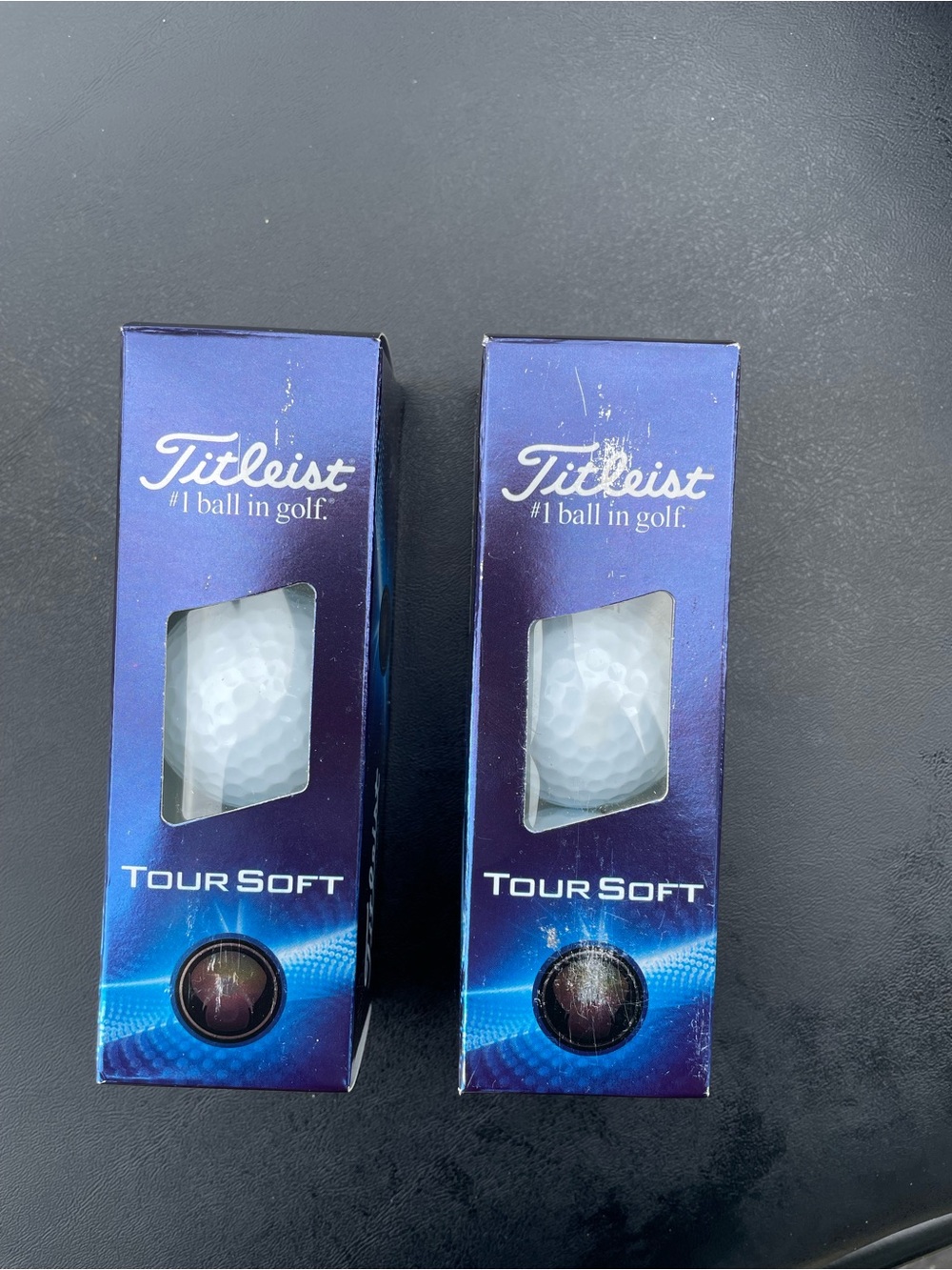 Two Boxes of Titleist Tour Soft golf balls.
New!!